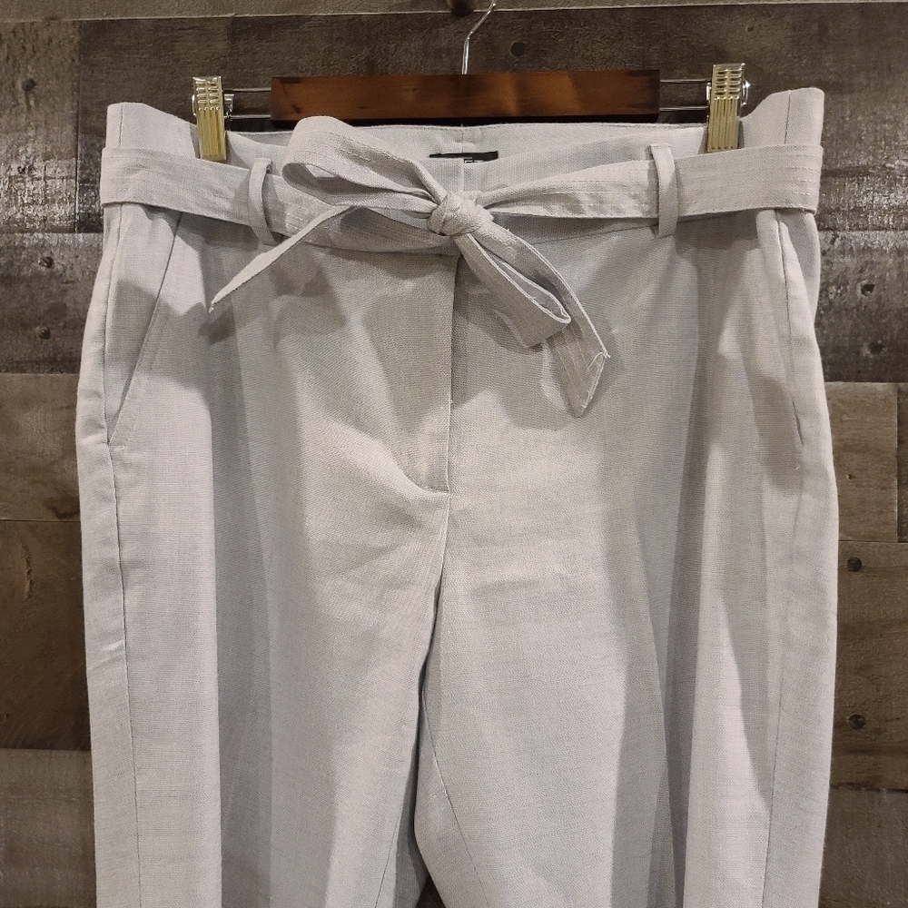 Ann Taylor Loft linen blend pants, 12P